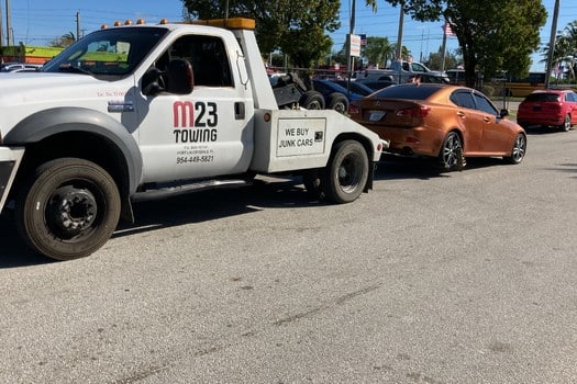 Light Duty Towing In North Lauderdale Florida