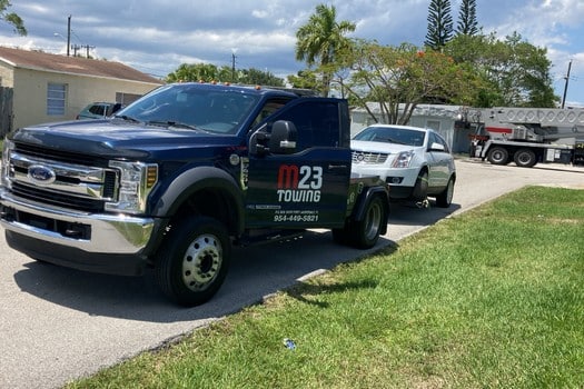 Motorcycle Towing in Pompano Beach Florida