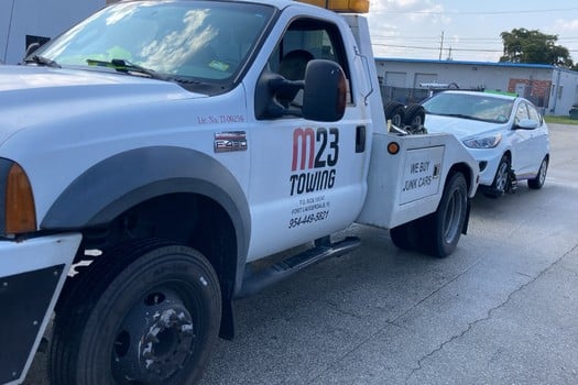 Private Property Towing in Wilton Manors Florida
